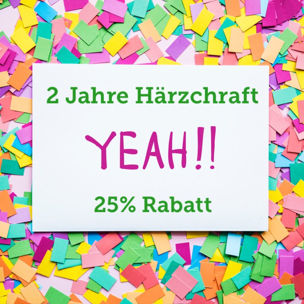2 Jahre Härzchraft Energiearbeit